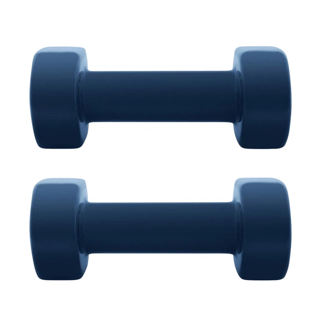 Hantle Spokey Shape 943103 2 x 3 kg Granatowe (5905339431035) - obraz 4
