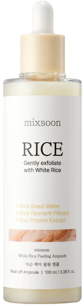 Peeling do twarzy Mixsoon White Rice oczyszczający 100 ml (8809732915932) - Zdjęcie 1 Peeling do twarzy Mixsoon White Rice oczyszczający 100 ml (8809732915932) - obraz 1