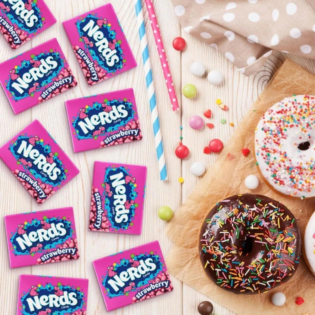 Драже Nerds Mini Boxes Strawberry Hard Candy 1кг - изображение 4