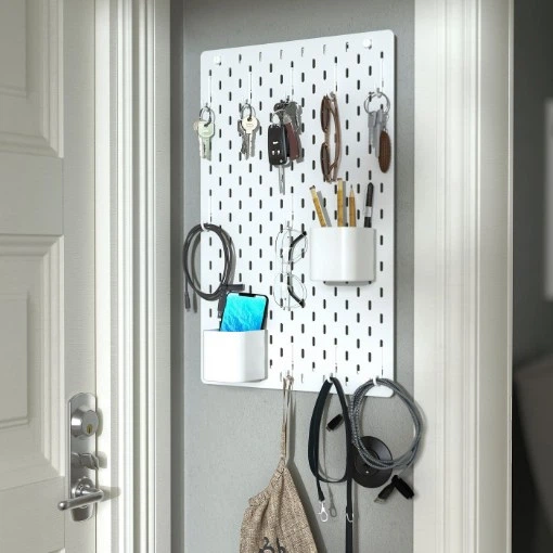 Стакан для доски - органайзера на стену IKEA SKÅDIS белый 203.207.98 - изображение 2