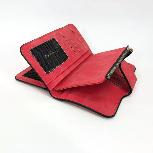 Женский кошелек клатч портмоне Baellerry Forever N2345, Компактный кошелек девочке Dark Red - изображение 2