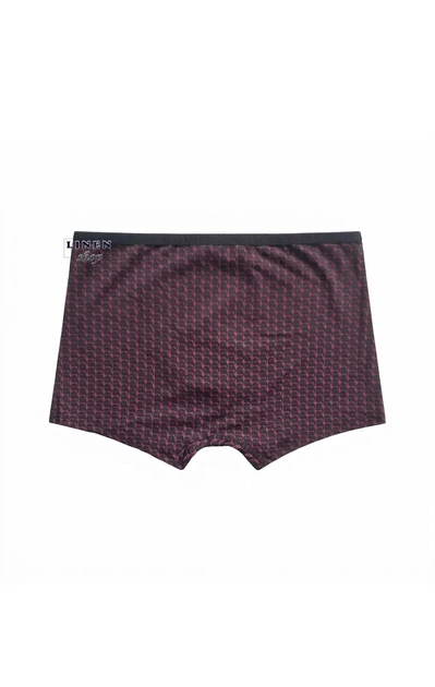Черно-фиолетовые мужские трусы шорты с узкой резинкой Colour style TASO 5795 XL - изображение 2