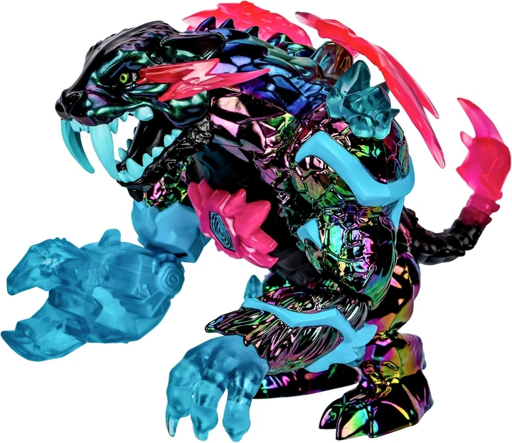 Фігурка Сюрприз Пантера Містер Біст MrBeast Lab Apex Beast Neon Panther Moose Toys 24759 - зображення 6