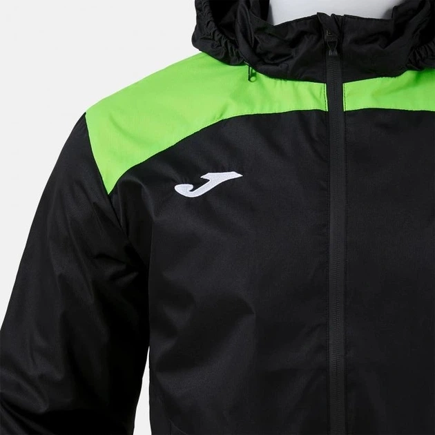 Ветровка Joma черно-салатовая TRIVOR II 105301.117 Joma 2XL - Фото 3 Ветровка Joma черно-салатовая TRIVOR II 105301.117 Joma 2XL - изображение 3