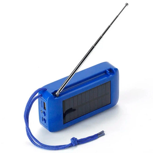 Портативная Bluetooth колонка T&G TG368 Blue 5 Вт с FM-радио, солнечной батареей, LED-подсветкой, TWS, USB, microSD, AUX и громкой связью (500 mAh) - Фото 2 Портативная Bluetooth колонка T&G TG368 Blue 5 Вт с FM-радио, солнечной батареей, LED-подсветкой, TWS, USB, microSD, AUX и громкой связью (500 mAh) - изображение 2