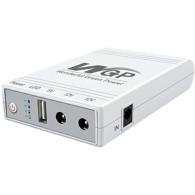 ДБЖ Mini UPS WGP UPS103C 20000mAh 5V/12V/12V, Li-ion 4*5Ah - Фото 2 ДБЖ Mini UPS WGP UPS103C 20000mAh 5V/12V/12V, Li-ion 4*5Ah - зображення 2