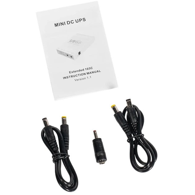 ИБП Mini UPS WGP UPS1032 10400mAh 5V/9V/12V, Li-ion 4*2.6Ah - изображение 8