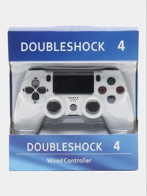 Беспроводной геймпад джойстик DoubleShock 4 Wireless Controller Белый - изображение 9