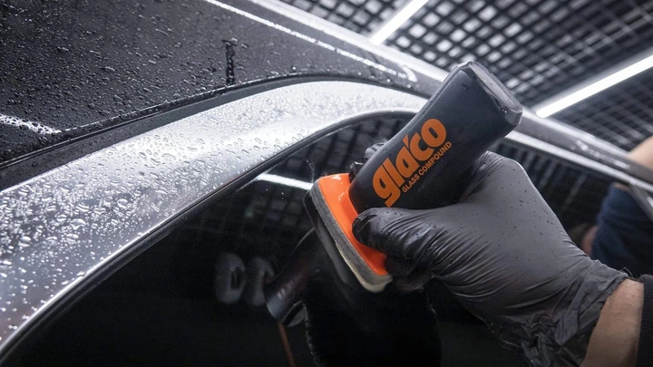Абразивный очиститель стекла Soft99 Glaco Glass Compound Roll 100 мл - изображение 4