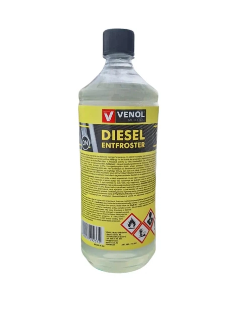 Присадка антигель Venol Diesel ENTFROSTER для дизельного топлива защита от низких температур 1 л - Фото 1 Присадка антигель Venol Diesel ENTFROSTER для дизельного топлива защита от низких температур 1 л - изображение 1