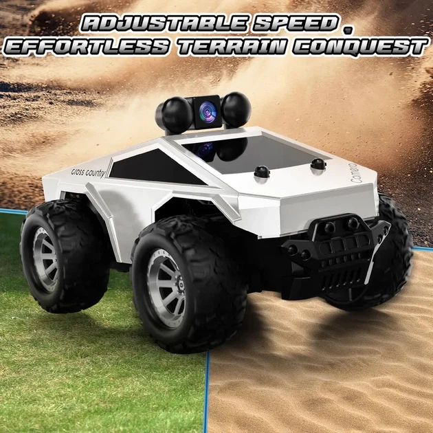 Машинка с камерой на радиоуправлении KFPLAN KF29 RC Pickup Truck 1:28 (Белый, 2.4 GHz) - изображение 5