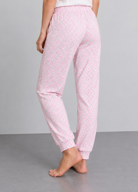 Пижамные хлопковые штаны Primark Printed Bottom Pyjama XXL Низ пижамы Розовый (10435) - Фото 3 Пижамные хлопковые штаны Primark Printed Bottom Pyjama XXL Низ пижамы Розовый (10435) - изображение 3