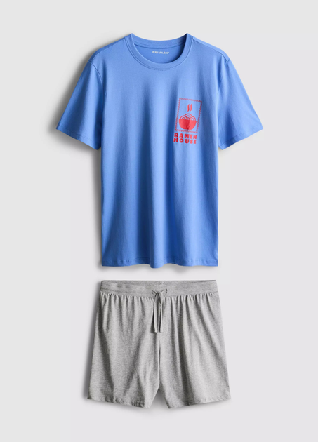 Комплект короткої піжами Primark Pyjamas XS Для дому та сну Синій (10440) - зображення 4