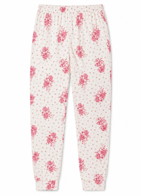 Піжамні бавовняні штани Primark Printed Bottom Pyjama М Низ піжами Білий (10431) - Фото 4 Піжамні бавовняні штани Primark Printed Bottom Pyjama М Низ піжами Білий (10431) - зображення 4