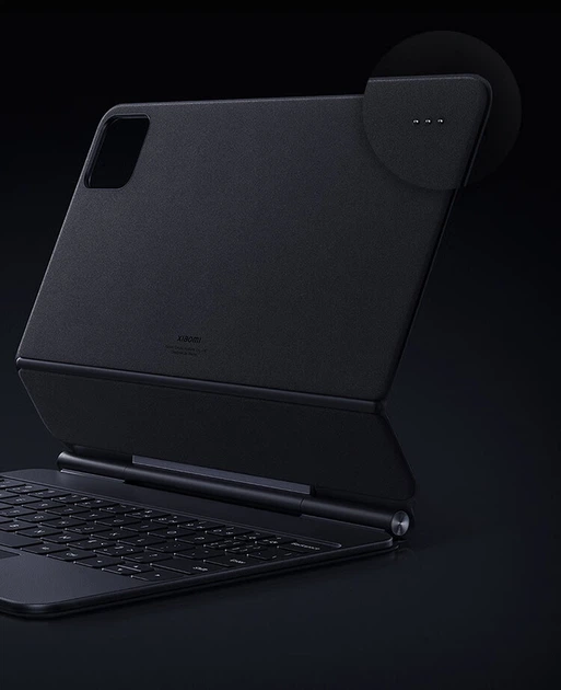 Чохол-клавіатура для планшета Xiaomi Pad 7/7 Pro Floating Keyboard Dark Grey (24095KB1EC) - Фото 3 Чохол-клавіатура для планшета Xiaomi Pad 7/7 Pro Floating Keyboard Dark Grey (24095KB1EC) - зображення 3