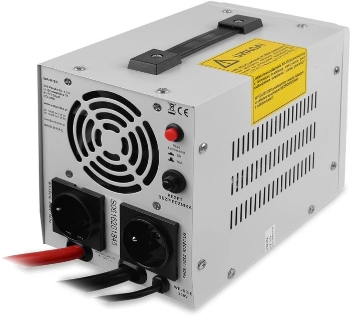 Джерело безперебійного живлення Volt Polska Sinus PRO 800E 12V 3SP080012E - Фото 3 Джерело безперебійного живлення Volt Polska Sinus PRO 800E 12V 3SP080012E - изображение 3