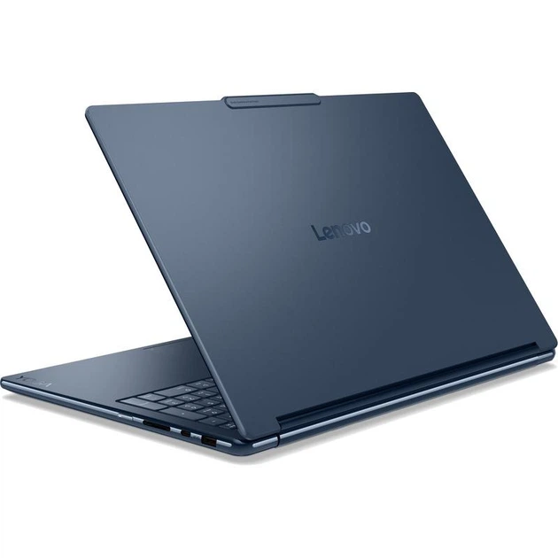 Ноутбук 2 в 1 Lenovo Yoga 9 (83N7001QRM), NVIDIA RTX Spark N1X / 16" / OLED / 120 Гц / Touch / RAM 32 ГБ LPDDR5X / SSD 1 ТБ / RTX Blackwell / Windows 11 Pro / Синій - зображення 7