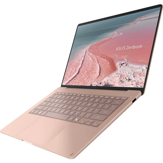 Ноутбук ASUS Zenbook 14 (UX3480QA-U1013WN), Qualcomm Snapdragon X X1-26-100 / 14" / OLED / RAM 16 ГБ LPDDR5 / SSD 256 ГБ / Qualcomm Adreno / Windows 11 Home / Рожевий - Фото 10 Ноутбук ASUS Zenbook 14 (UX3480QA-U1013WN), Qualcomm Snapdragon X X1-26-100 / 14" / OLED / RAM 16 ГБ LPDDR5 / SSD 256 ГБ / Qualcomm Adreno / Windows 11 Home / Рожевий - изображение 10
