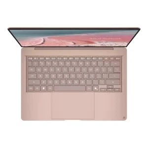 Ноутбук ASUS Zenbook 14 (UX3480QA-U1070WN), Qualcomm Snapdragon X X1-26-100 / 14" / OLED / RAM 16 ГБ LPDDR5X / SSD 512 ГБ / Qualcomm Adreno / Windows 11 Home / Рожевий - Фото 3 Ноутбук ASUS Zenbook 14 (UX3480QA-U1070WN), Qualcomm Snapdragon X X1-26-100 / 14" / OLED / RAM 16 ГБ LPDDR5X / SSD 512 ГБ / Qualcomm Adreno / Windows 11 Home / Рожевий - зображення 3