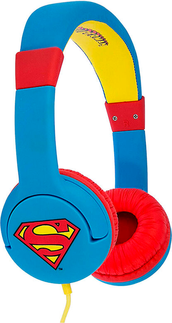 Słuchawki OTL Technologies DC Comics Superman Blue (5055371618236) - Zdjęcie 1 Słuchawki OTL Technologies DC Comics Superman Blue (5055371618236) - obraz 1