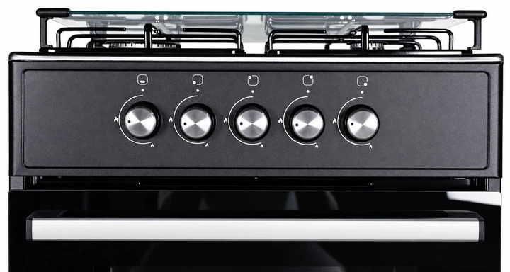 Плита газова з газовою духовкою Canrey CGK 6040S Black/Inox Econom Class - зображення 8