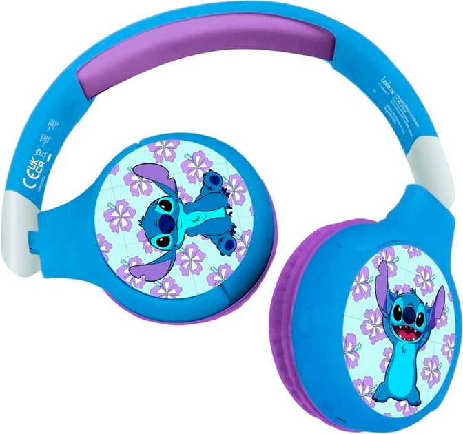Słuchawki Lexibook Disney Stitch Blue (3380743099477) - Zdjęcie 1 Słuchawki Lexibook Disney Stitch Blue (3380743099477) - obraz 1