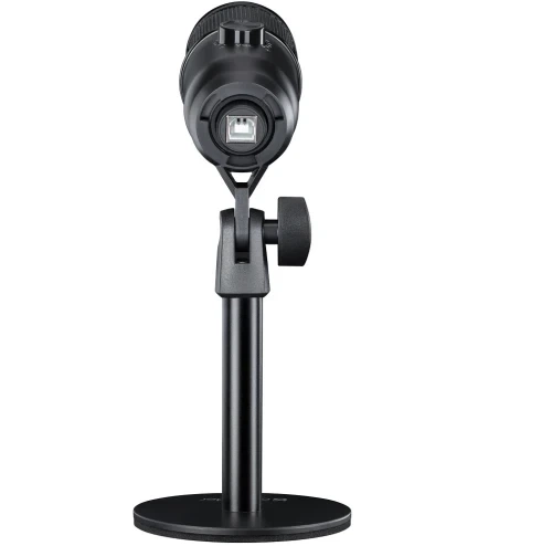 Мікрофон Defender Glow GMC 400, Black, USB, конденсаторний, RGB підсвічування, підставка, 1.3 м (64640) - Фото 6 Мікрофон Defender Glow GMC 400, Black, USB, конденсаторний, RGB підсвічування, підставка, 1.3 м (64640) - зображення 6