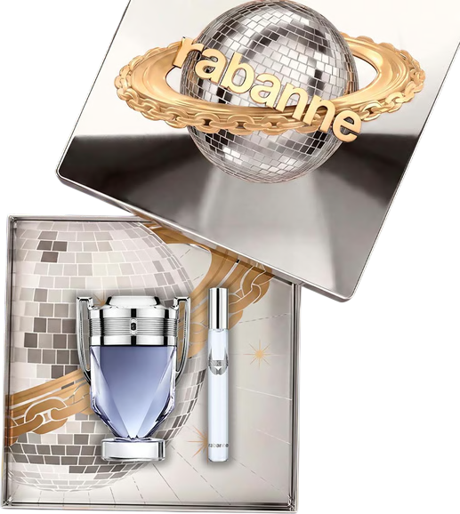 Zestaw męski Paco Rabanne Invictus Woda toaletowa 100 ml + Miniaturka Woda toaletowa 10 ml (3349668613366) - Zdjęcie 2 Zestaw męski Paco Rabanne Invictus Woda toaletowa 100 ml + Miniaturka Woda toaletowa 10 ml (3349668613366) - obraz 2