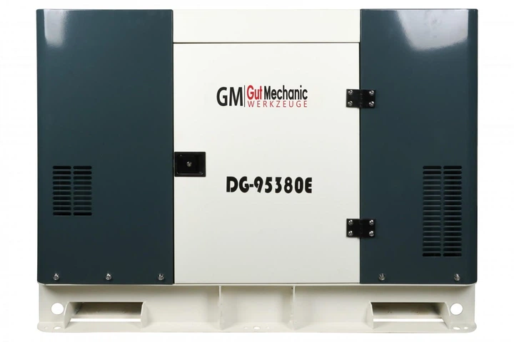 Генератор дизельний 9/10KW 11.3/12.5KVA 220/380V AVR трифазний електро-запуск/авто запуск, до 15 годин DG-95380E - зображення 2