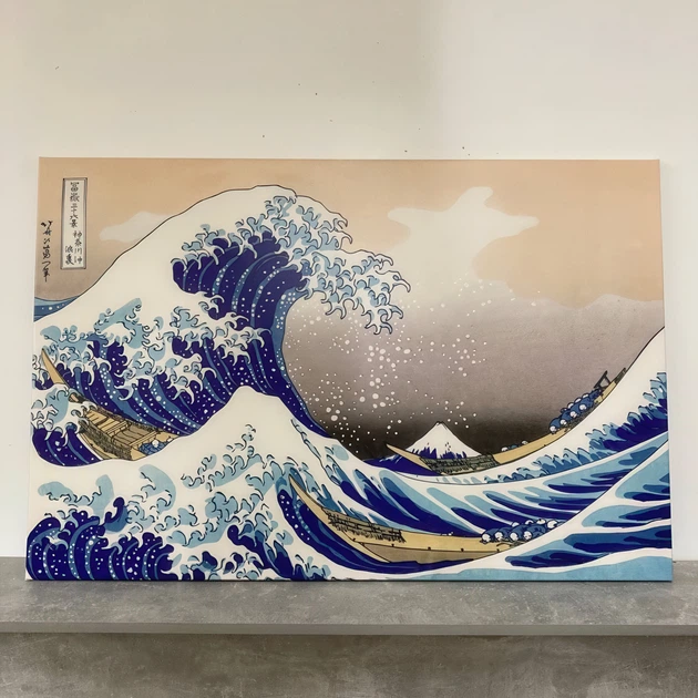 Інтер'єрна картина Велика хвиля в Канаґаві, Хокусай, Hokusai, Great Wave off Kanagawa, інтер'єрний декор, 28×42 см (id6779) - Фото 5 Інтер'єрна картина Велика хвиля в Канаґаві, Хокусай, Hokusai, Great Wave off Kanagawa, інтер'єрний декор, 28×42 см (id6779) - зображення 5