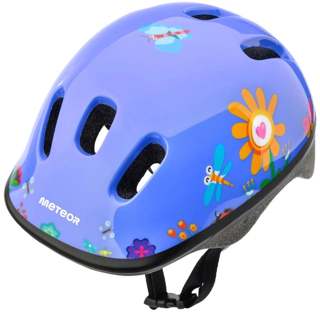 Kask rowerowy Meteor KS06 Garden S 48-52 cm Niebieski 24815 (5900724052093) - Zdjęcie 1 Kask rowerowy Meteor KS06 Garden S 48-52 cm Niebieski 24815 (5900724052093) - obraz 1