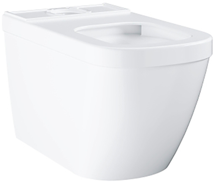 Унитаз напольный приставной GROHE Euro Ceramic 3933800H безободковый ...