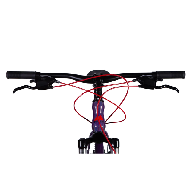 Велосипед 29" Discovery TREK DD FR рама 19", фиолетовый - изображение 5
