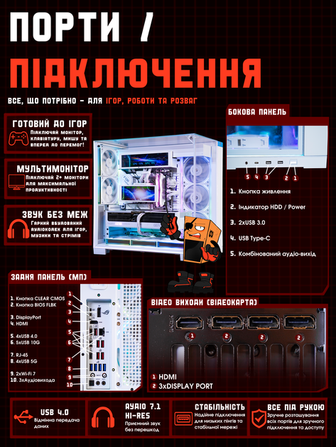 Ігровий ПК FM-Teko (RTX 5070 Ti 16GB / Ryzen 7 9800X3D / 32GB DDR5 / SSD 2TB) - зображення 10