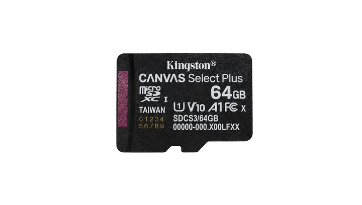 Карта Пам'яті Kingston Canvas Select Plus UHS-I U3 V30 A1 64GB Б/У - зображення 2
