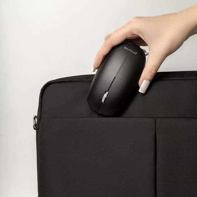 Беспроводная мышь для компьютера и ноутбука Proove Ramp USB и Bluetooth подключение регулировкой DPI с аккумулятором черная - изображение 5