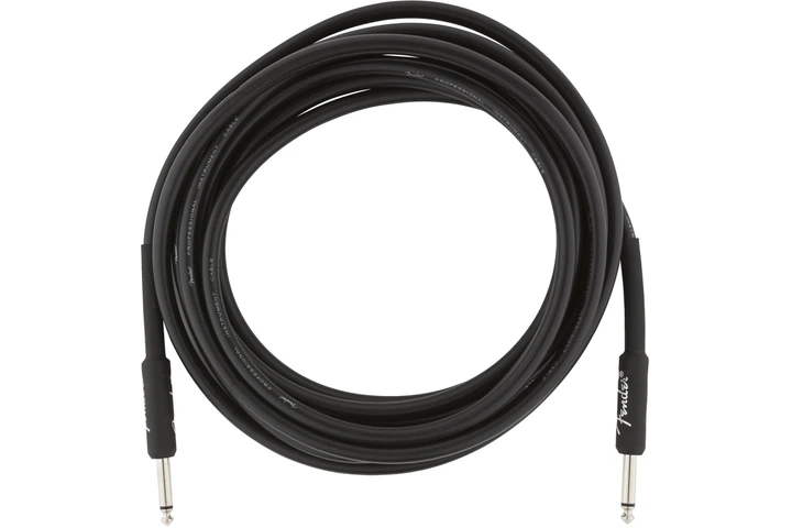 Кабель инструментальный FENDER CABLE PROFESSIONAL SERIES 15' BLACK - изображение 3