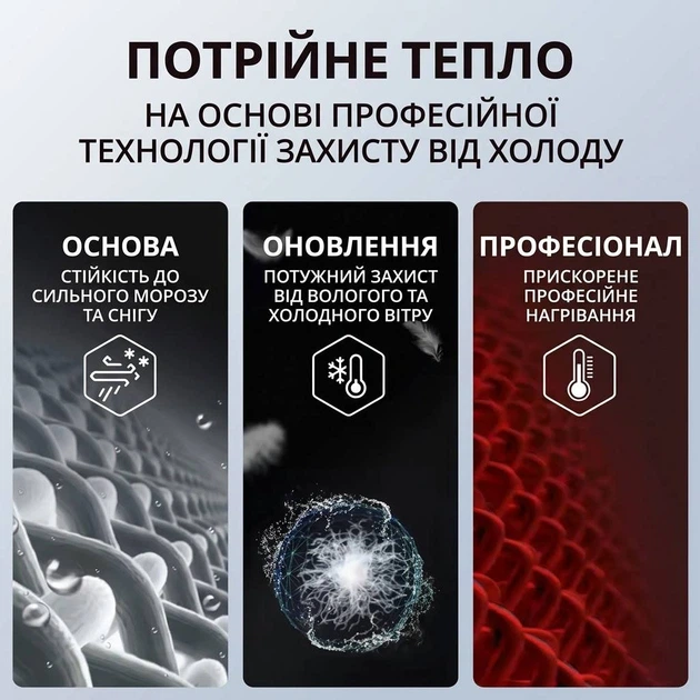 Куртка чоловіча Han-Wild осіння зимова "Astro Boy " Tactics Armor 5.0 G-Loft, розмір L, Чорна - зображення 12