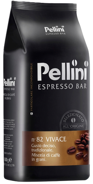 Кава зерно Pellini Vivace 1 кг - Фото 1 Кава зерно Pellini Vivace 1 кг - изображение 1