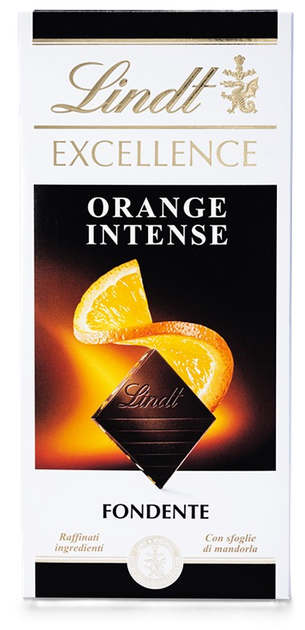 Шоколад Lindt Excellence чорний з апельсином 100 г