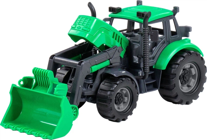 Traktor Cavallino z łyżką skala 1:32 Zielony (8719214070496) - obraz 2