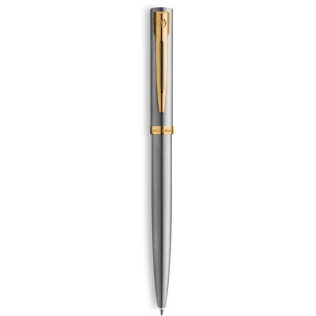 Ручка кулькова Waterman IMPRESSION Stainless Steel GT BP - Фото 1 Ручка кулькова Waterman IMPRESSION Stainless Steel GT BP - зображення 1