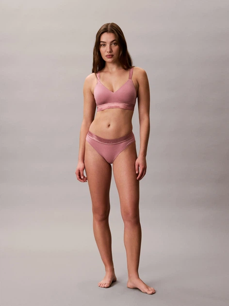 Бюстгальтер без косточек хлопковый Calvin Klein 770631883 L Розовый (1162951494) - Фото 3 Бюстгальтер без косточек хлопковый Calvin Klein 770631883 L Розовый (1162951494) - изображение 3
