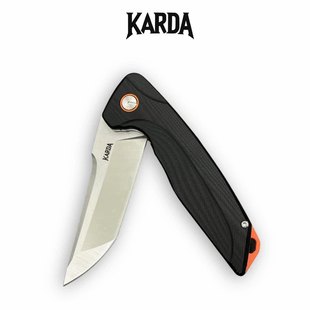 Ніж Складаний KARDA BURAN J070 Black - изображение 3
