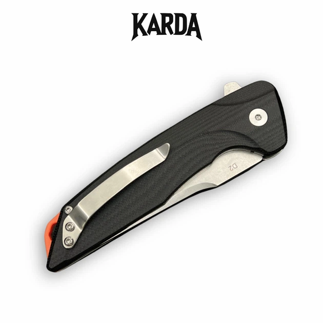 Ніж Складаний KARDA BURAN J070 Black - изображение 5
