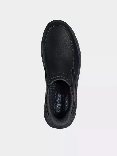 Мужские слипоны Skechers 43 Черный 205518 BLK - Фото 4 Мужские слипоны Skechers 43 Черный 205518 BLK - изображение 4