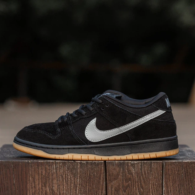 Кросівки Nike SB Dunk Low Black Grey 41 - зображення 3
