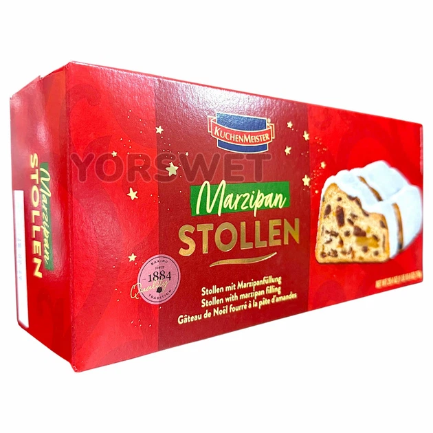 Кекс різдвяний штоллен KuchenMeister з марципаном 750 г (1700015) - зображення 2