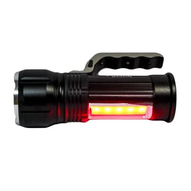 Ручний ліхтарик LED Bailong S912-XPE + COB | Потужний ручний ліхтарик | Ліхтарик із зарядкою від мережі | Потужний XB-801 ручний ліхтарик - Фото 3 Ручний ліхтарик LED Bailong S912-XPE + COB | Потужний ручний ліхтарик | Ліхтарик із зарядкою від мережі | Потужний XB-801 ручний ліхтарик - зображення 3