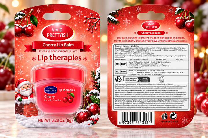 Маска-бальзам для губ VIVID PRETTYISH Cherry з ароматом вишні, 8 г - Фото 3 Маска-бальзам для губ VIVID PRETTYISH Cherry з ароматом вишні, 8 г - зображення 3
